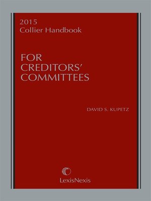 cover image of Collier Handbook for Creditors' Committees